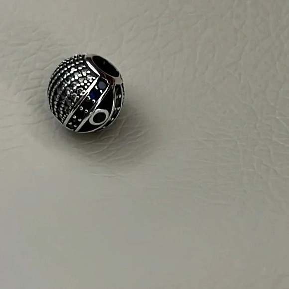 S925 Stamped Sterling Silver Evil Eye Charm - Picture 10 of 10